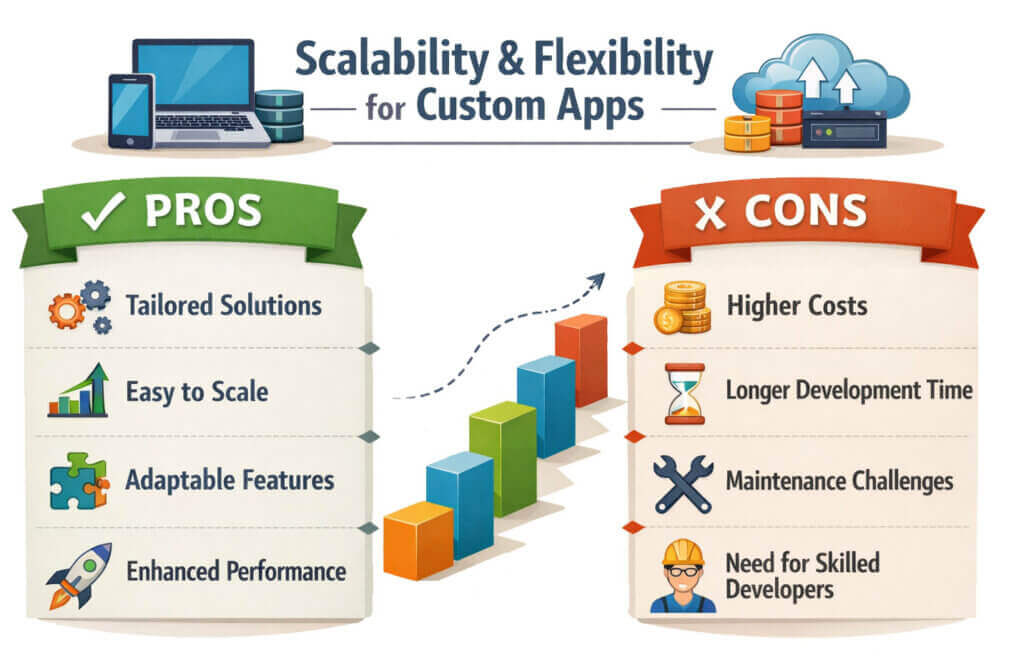 Scalable custom web application architecture