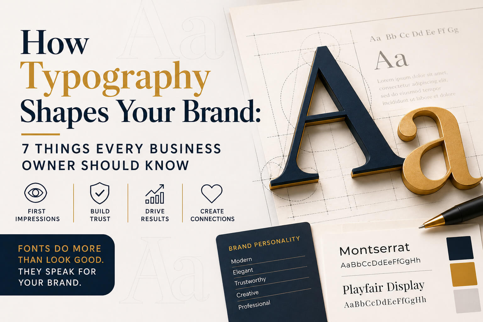 How Typography Shapes Your Brand: 7 Things Every Business Owner Should Know
