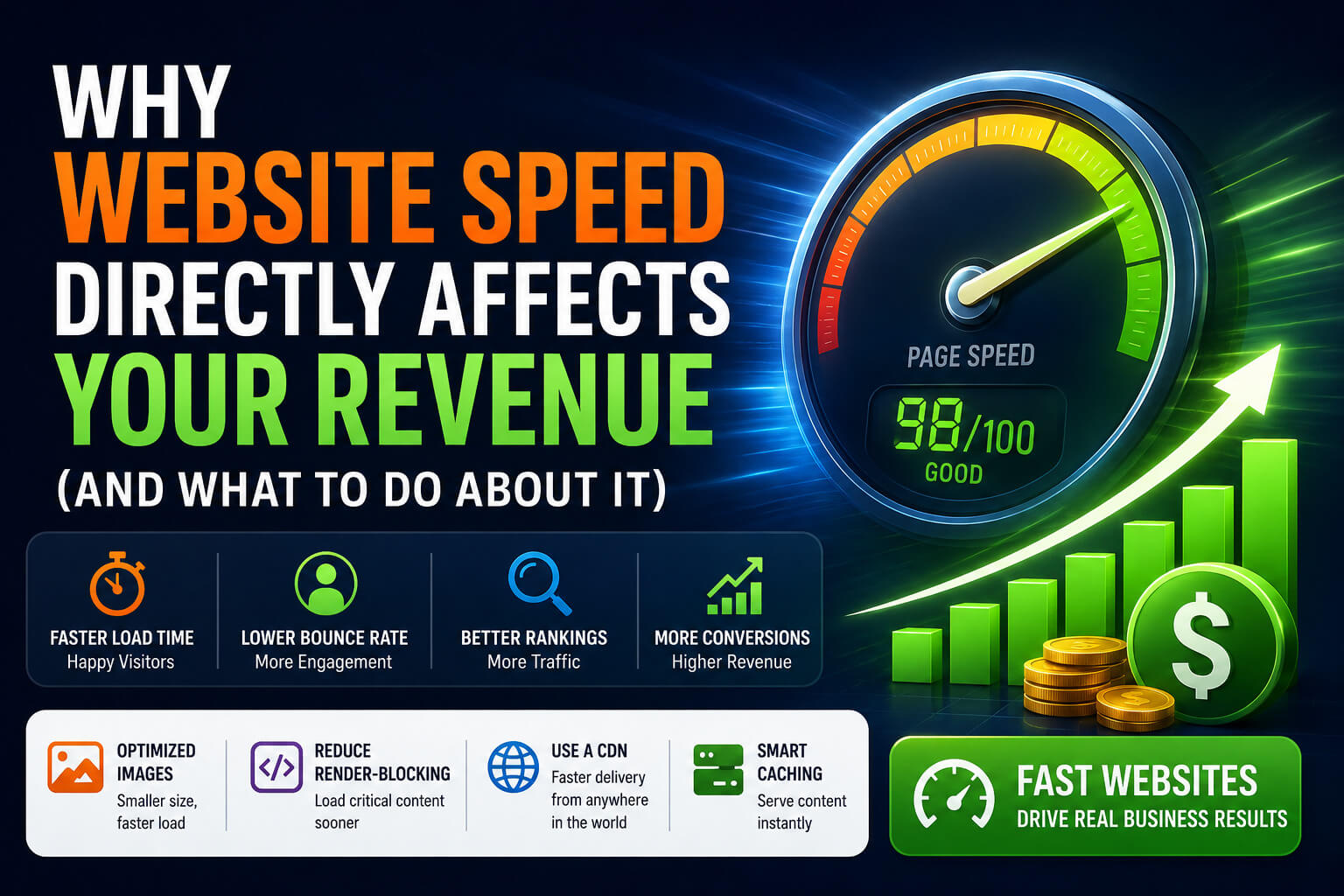 Why Website Speed Directly Affects Your Revenue (And What To Do About It)