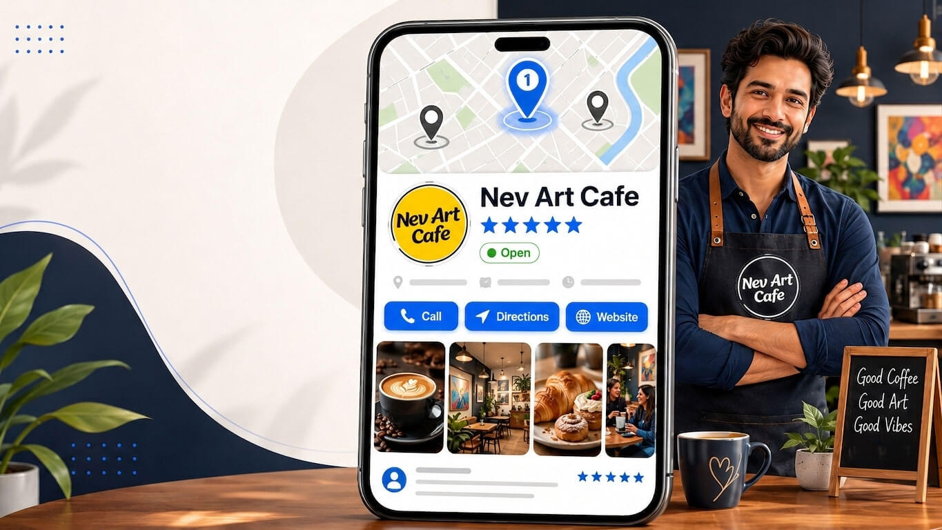 Google Business Profile listing for a small business shown in Google local search results