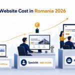 WordPress website cost in Romania compared across DIY builders, specialists, and agencies